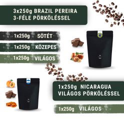   Kezdő Csomag - Belépő a specialty kávék világába - 4x250g 