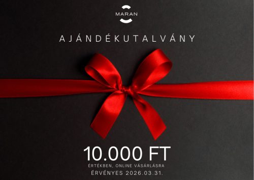  Ajándékutalvány 10.000 Ft értékben (online)